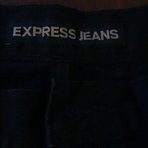 Express jeans, black W29 L30